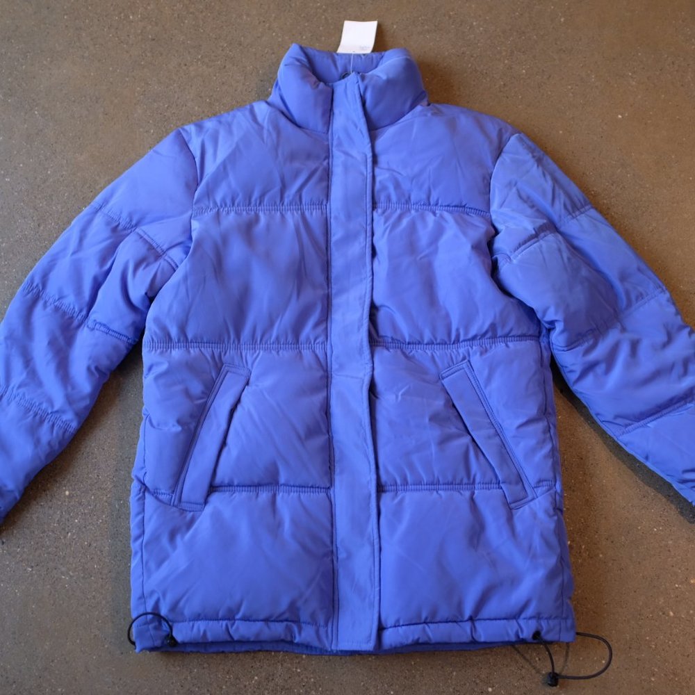 HM Blue Puffer Coat